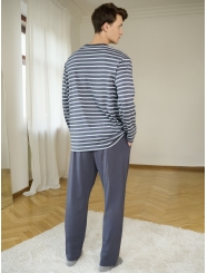 5018PCC Мужская пижама (Дл.рукав+брюки)